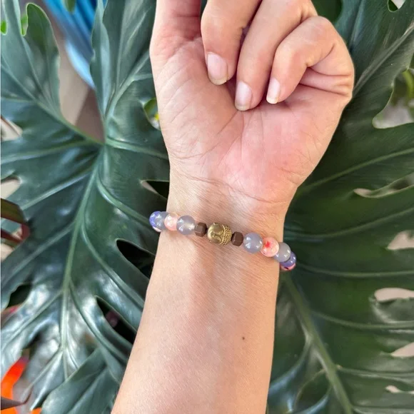 Calm & clarity bracelet || handmade - Picture 4 of 4